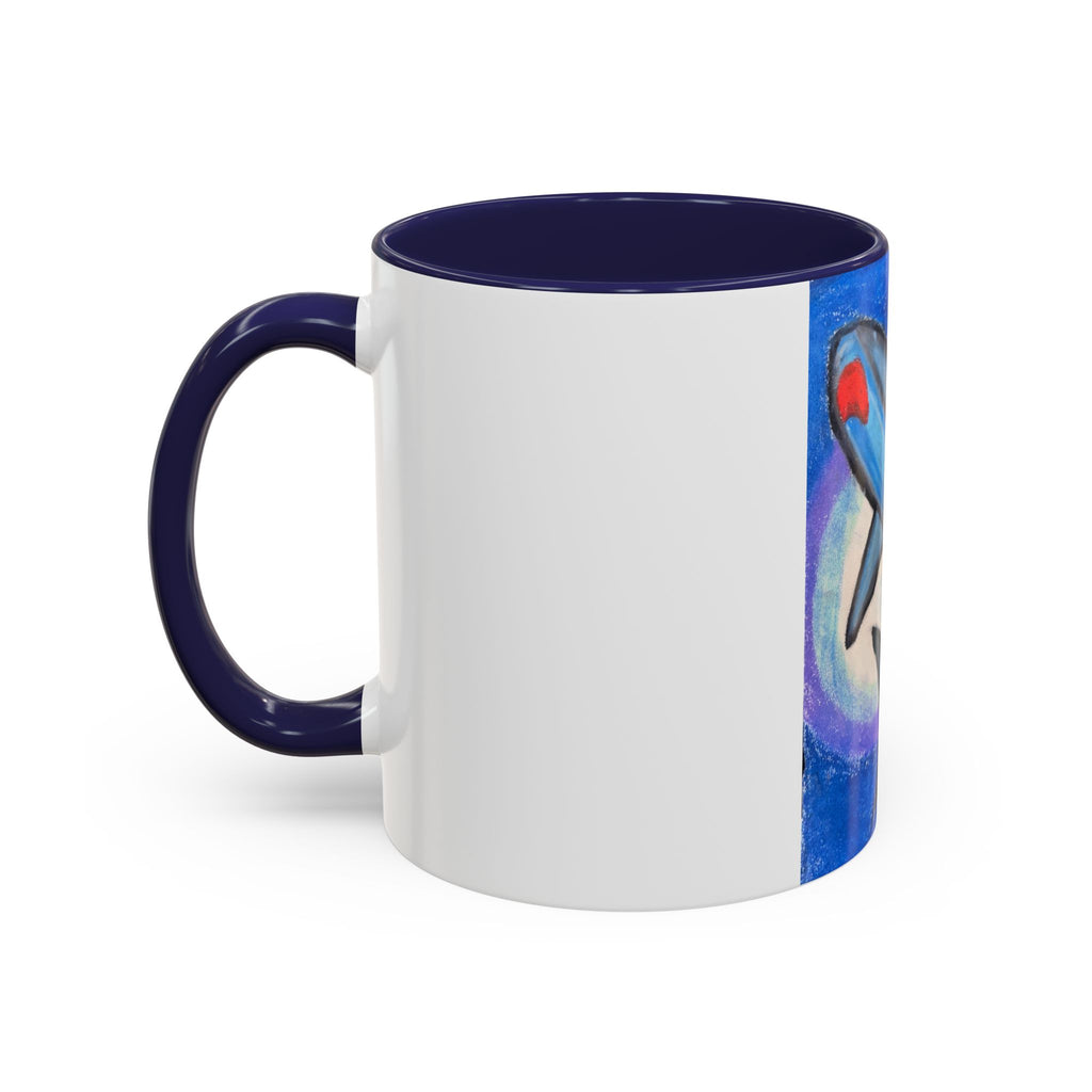 Shark Moon Accent Coffee Mug