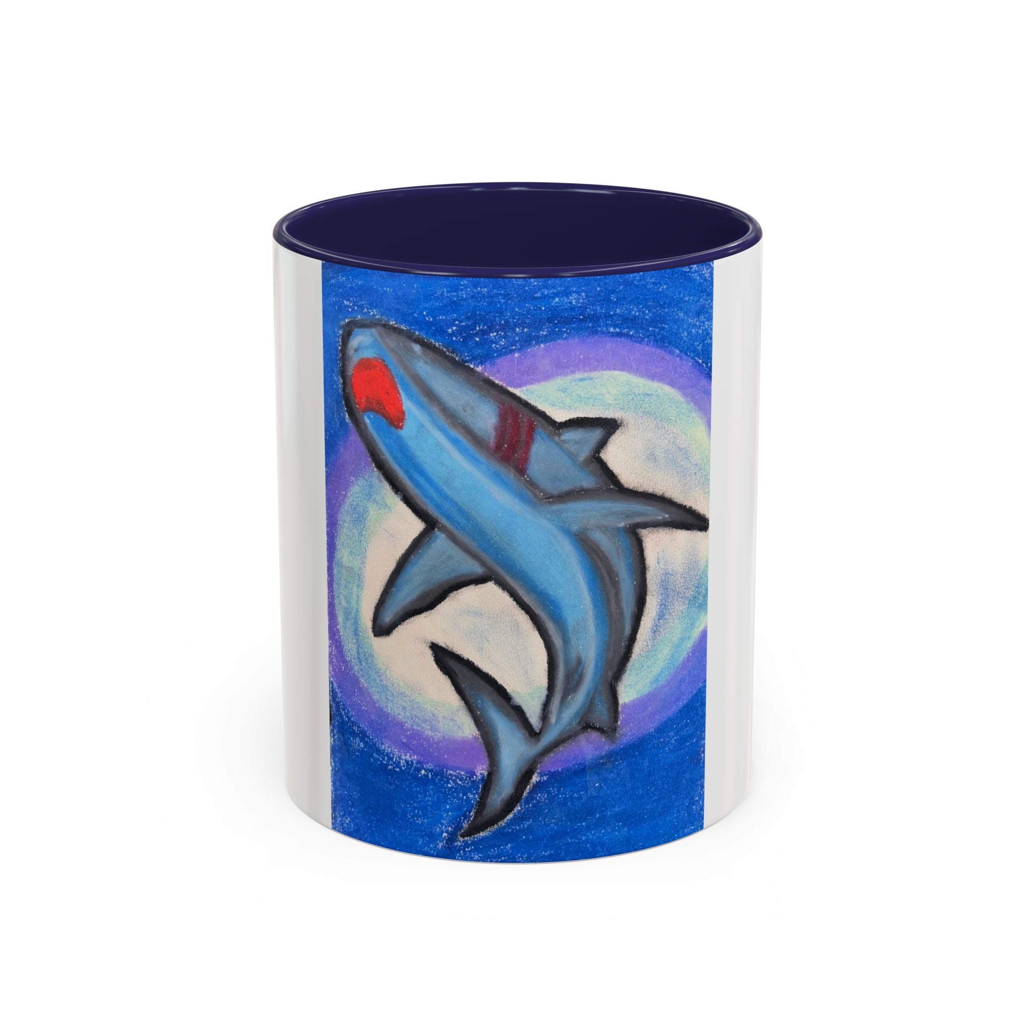 Shark Moon Accent Coffee Mug