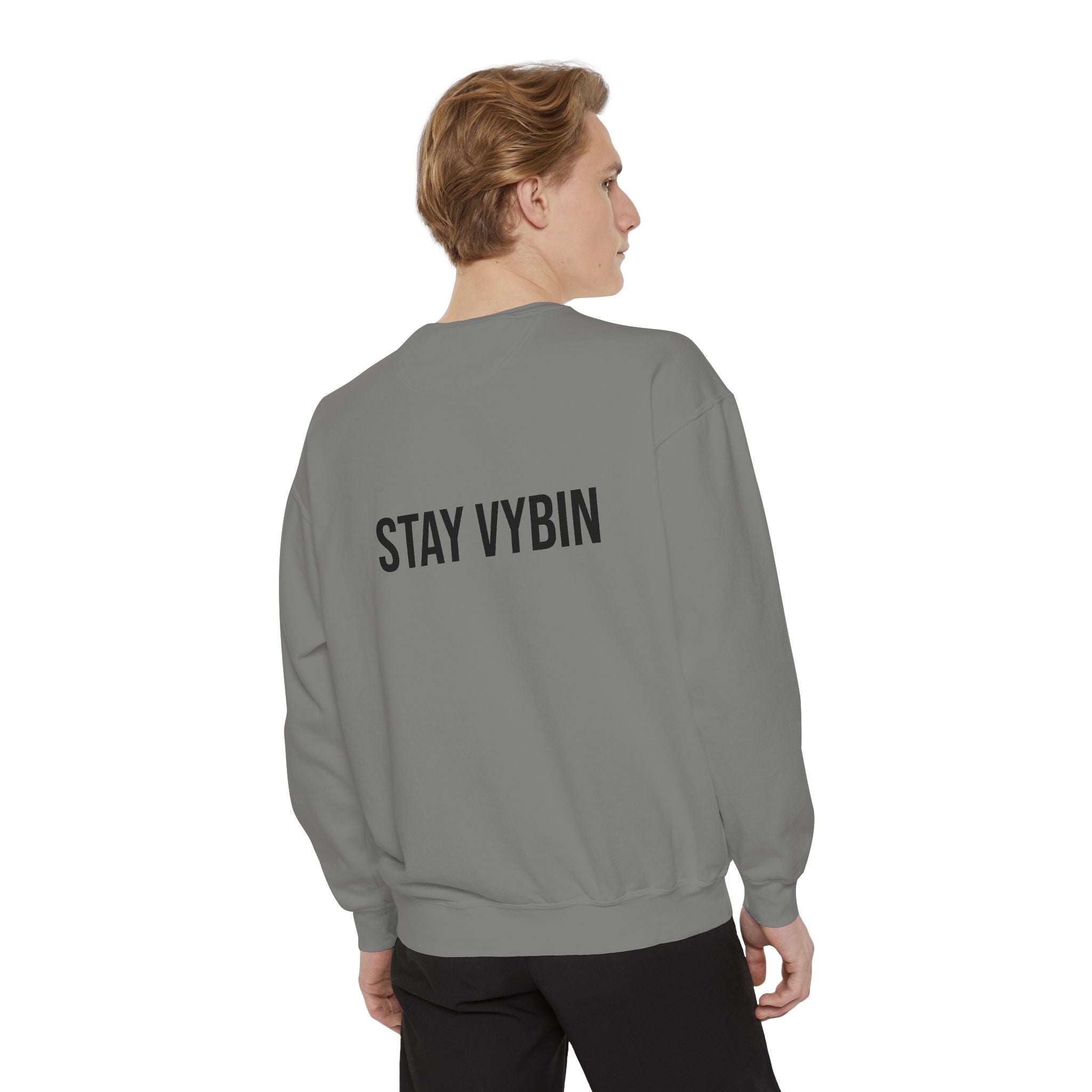 Good Vybеs Creation Sweatshirt — "Stay Vybin" Crewneck