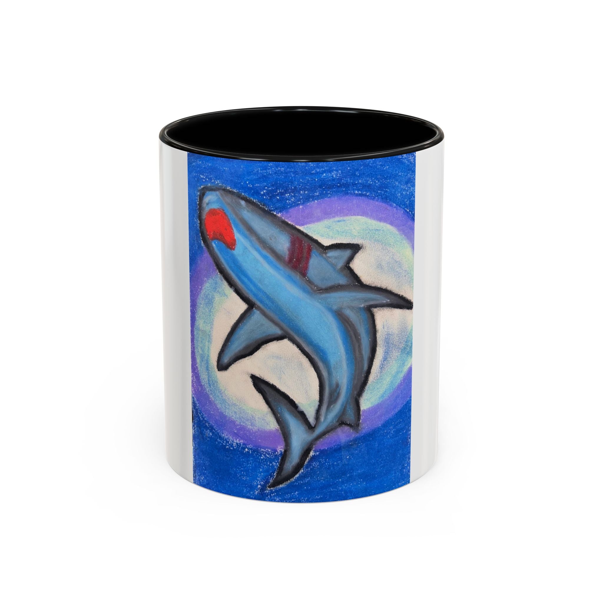 Shark Moon Accent Coffee Mug
