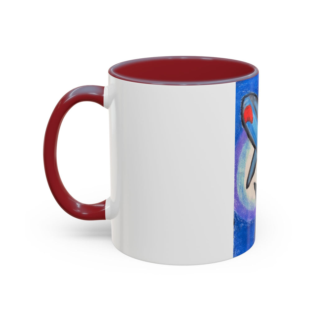 Shark Moon Accent Coffee Mug