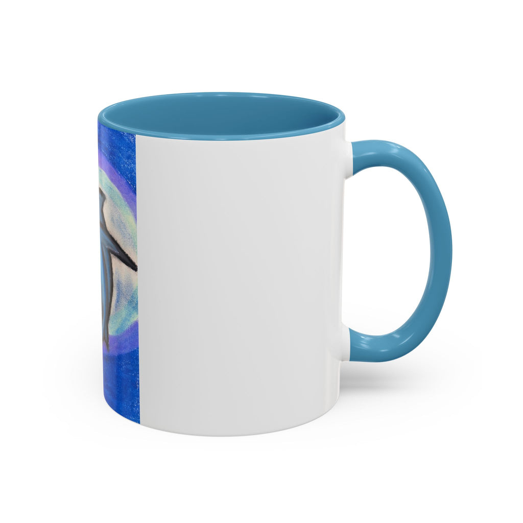 Shark Moon Accent Coffee Mug