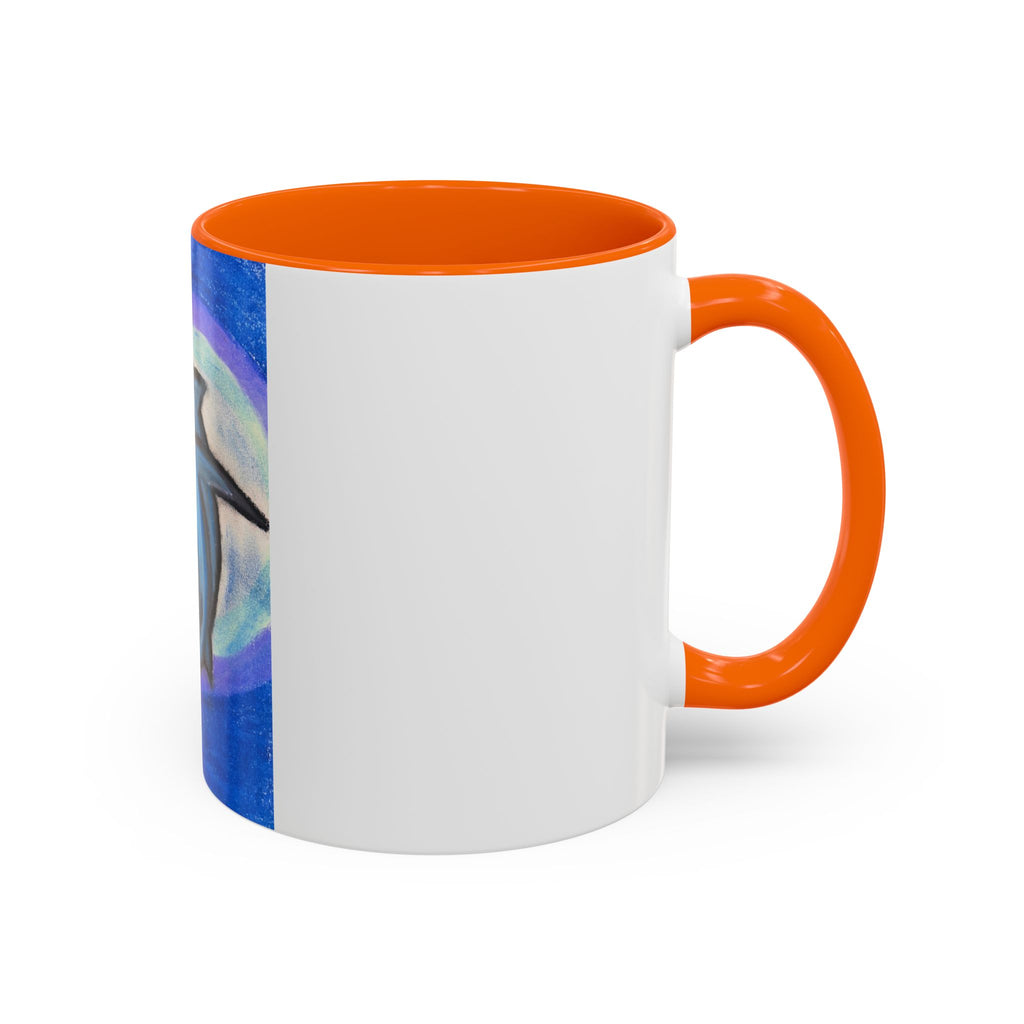 Shark Moon Accent Coffee Mug
