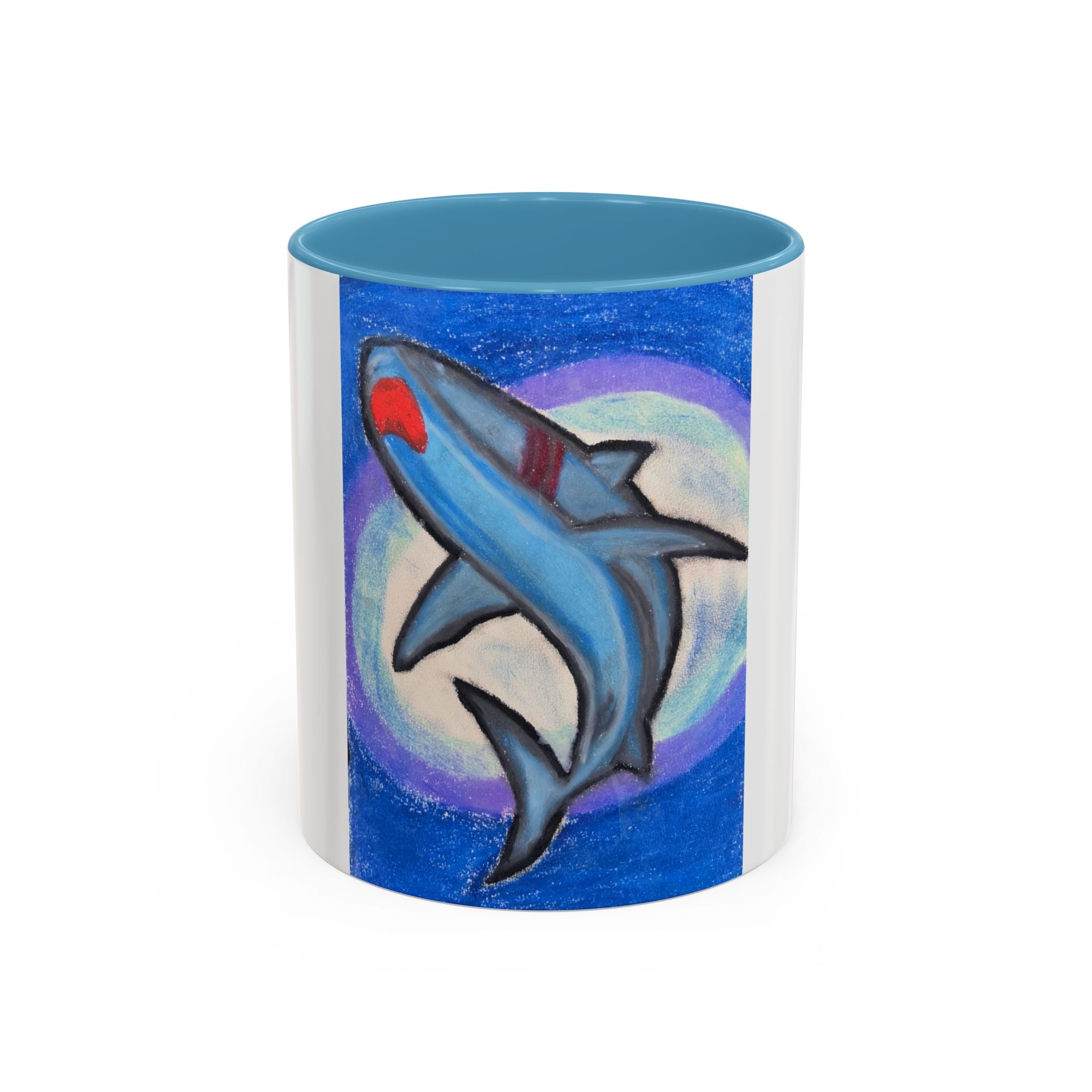 Shark Moon Accent Coffee Mug