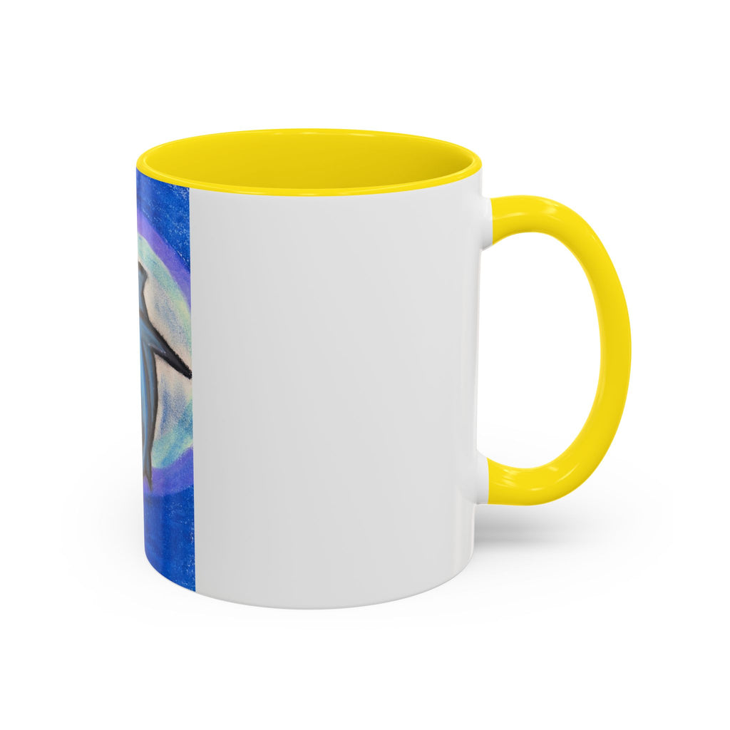 Shark Moon Accent Coffee Mug