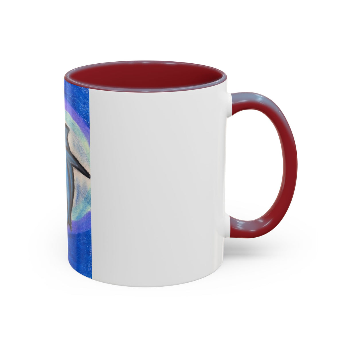 Shark Moon Accent Coffee Mug