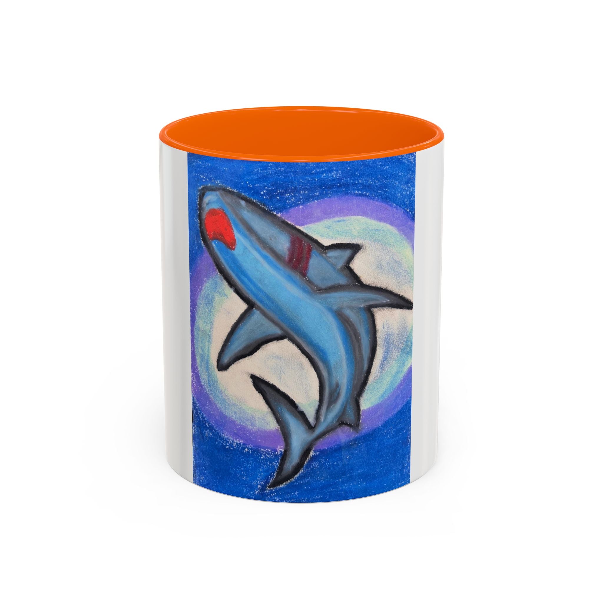 Shark Moon Accent Coffee Mug
