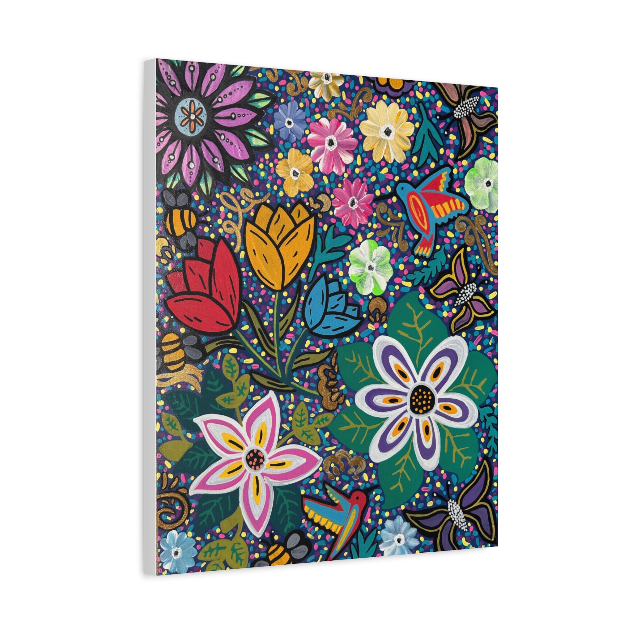 Garden In Bloom Canvas Print — Stretched Wall Art