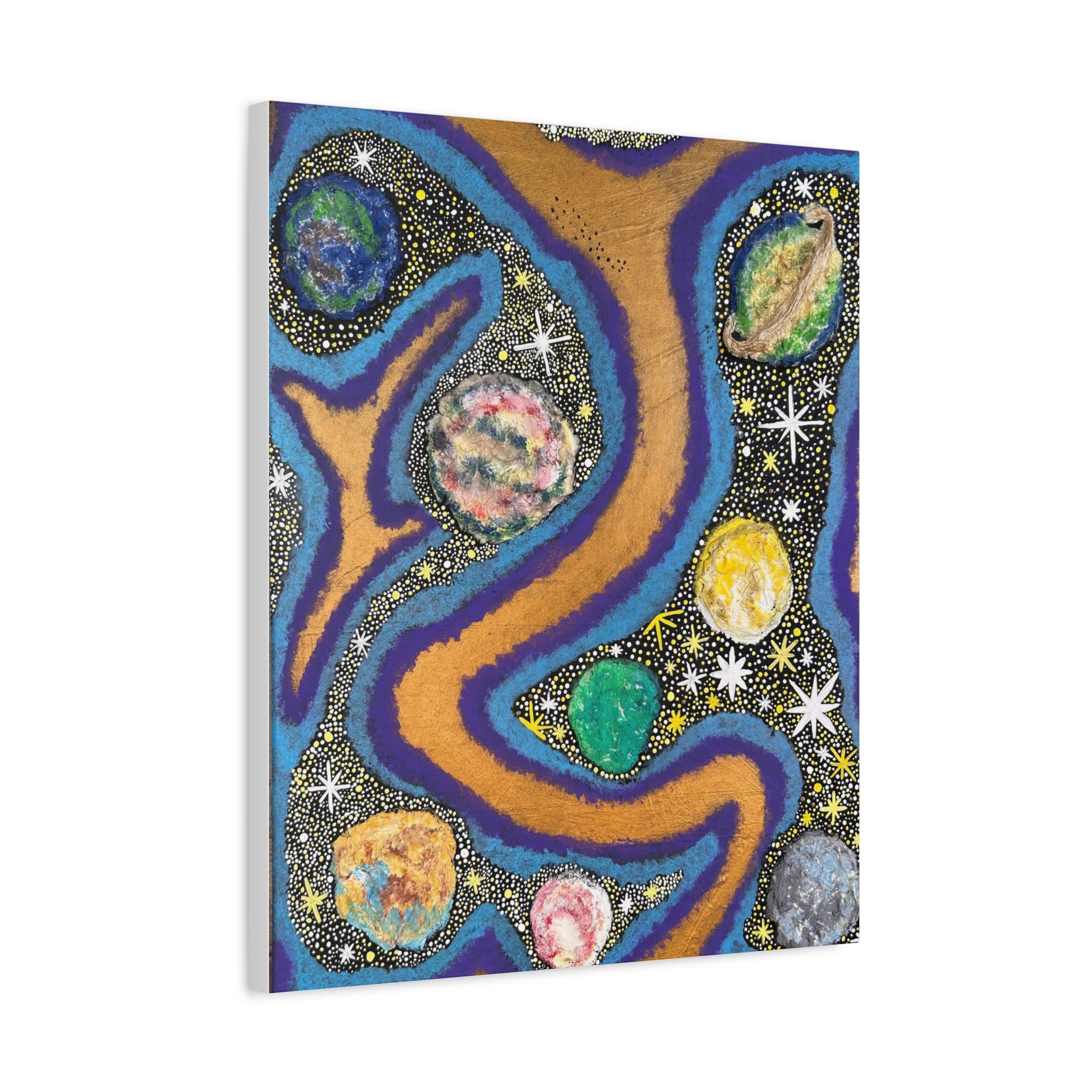 Get Lost In Space Art Canvas Prints- Wall Art