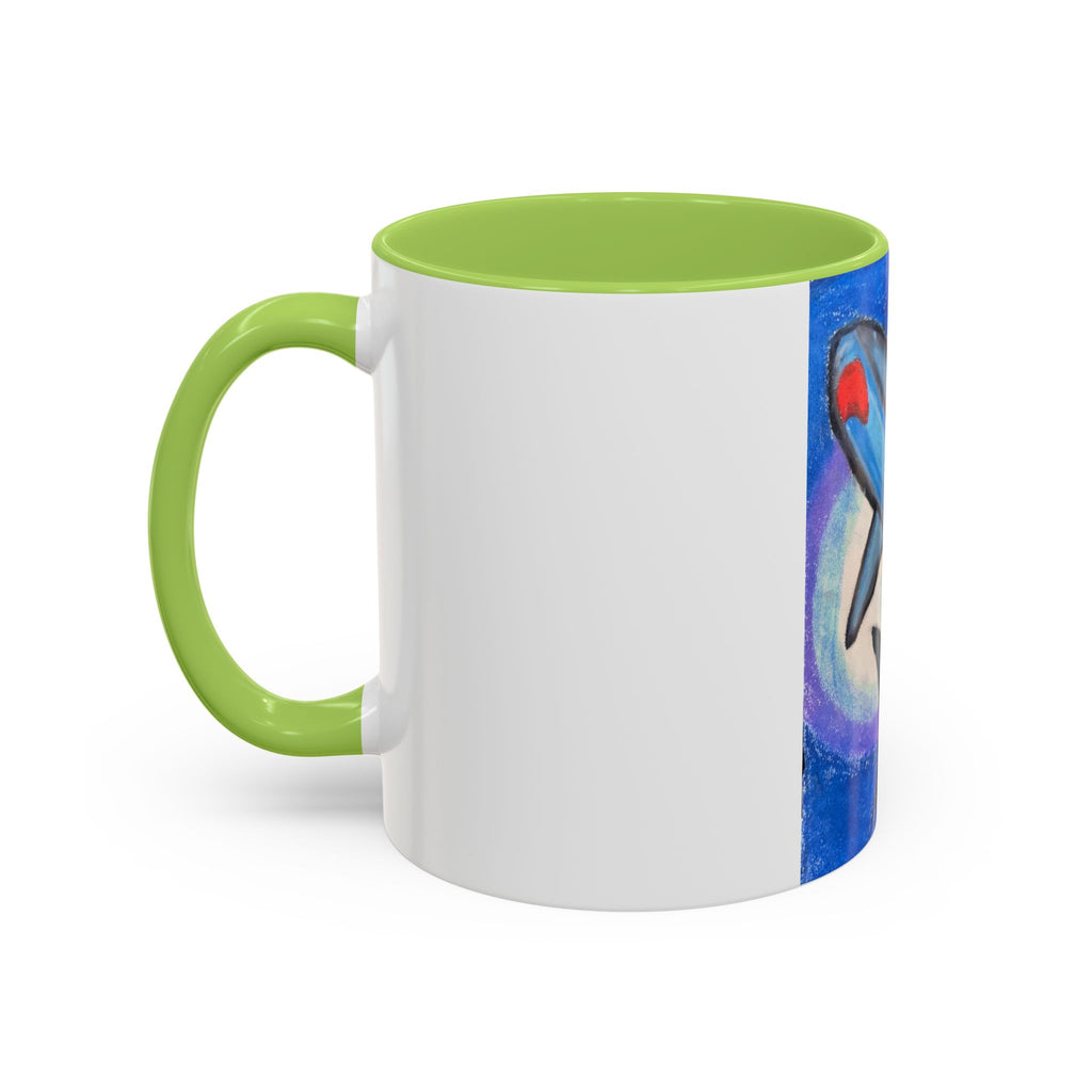 Shark Moon Accent Coffee Mug