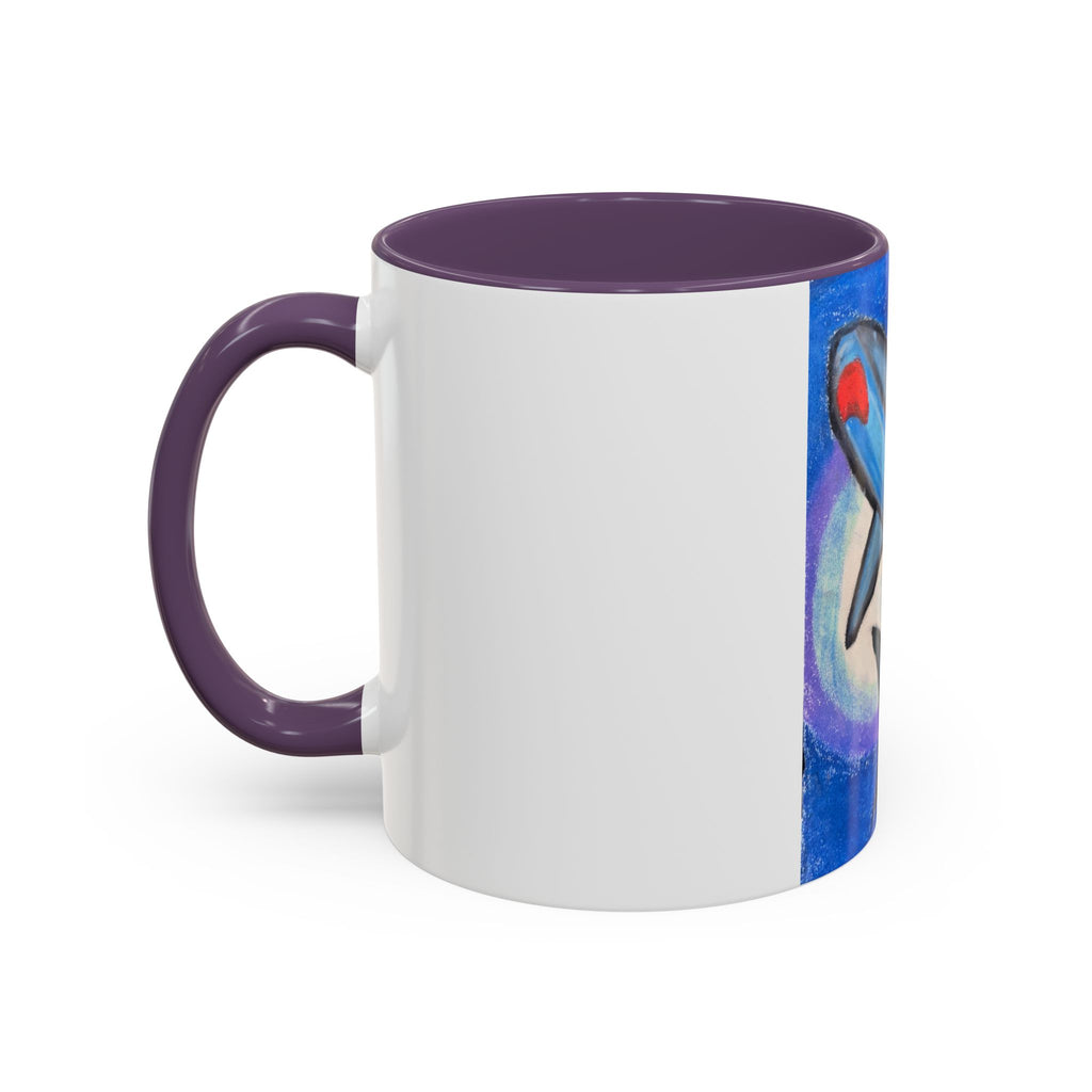 Shark Moon Accent Coffee Mug