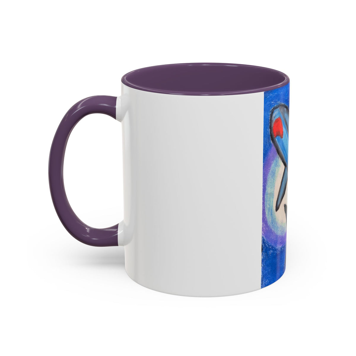 Shark Moon Accent Coffee Mug
