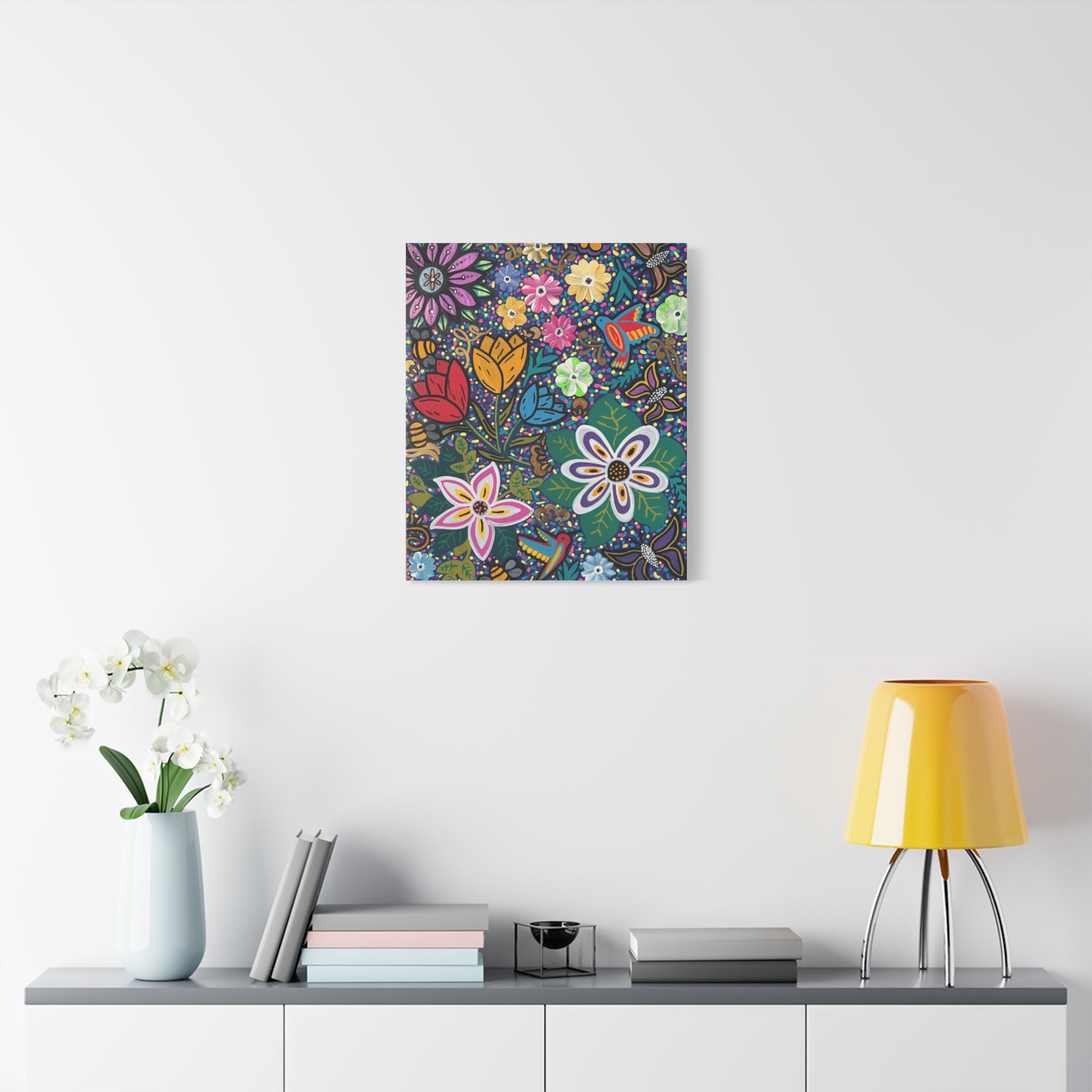 Garden In Bloom Canvas Print — Stretched Wall Art