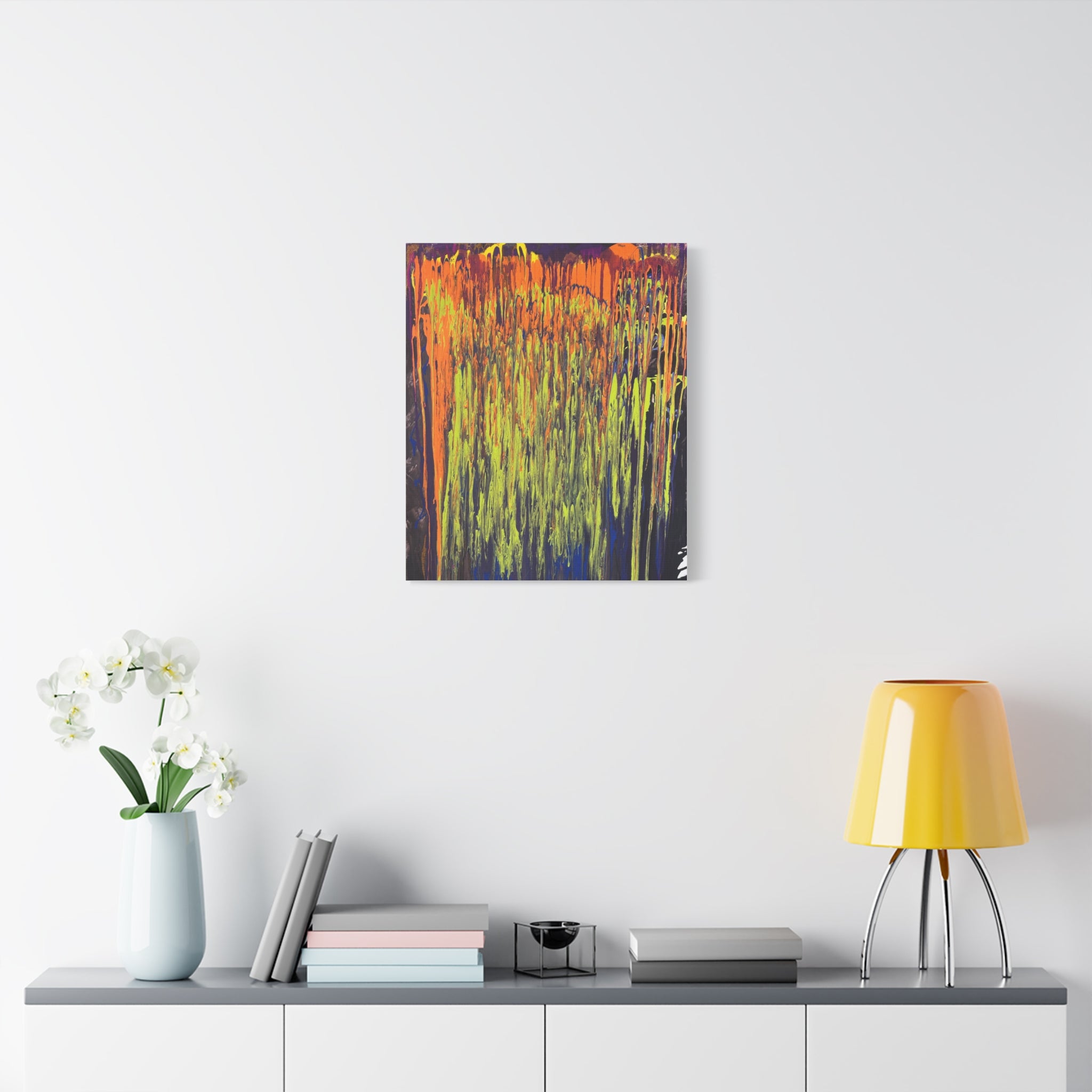 The MeltDown painting Canvas Print — Wall Art