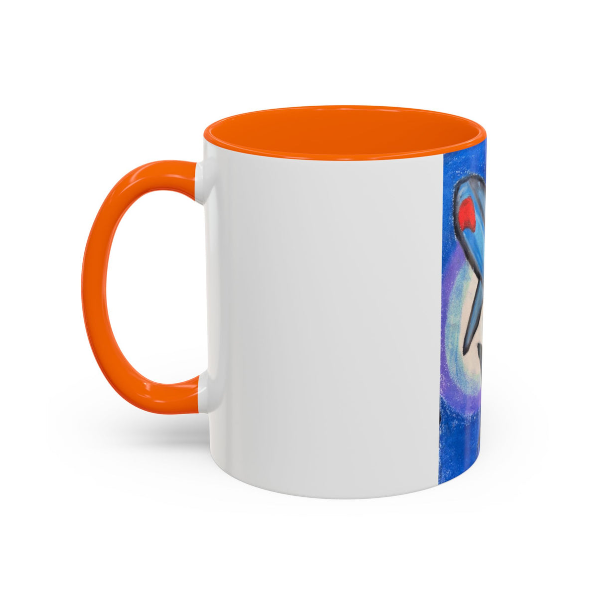 Shark Moon Accent Coffee Mug