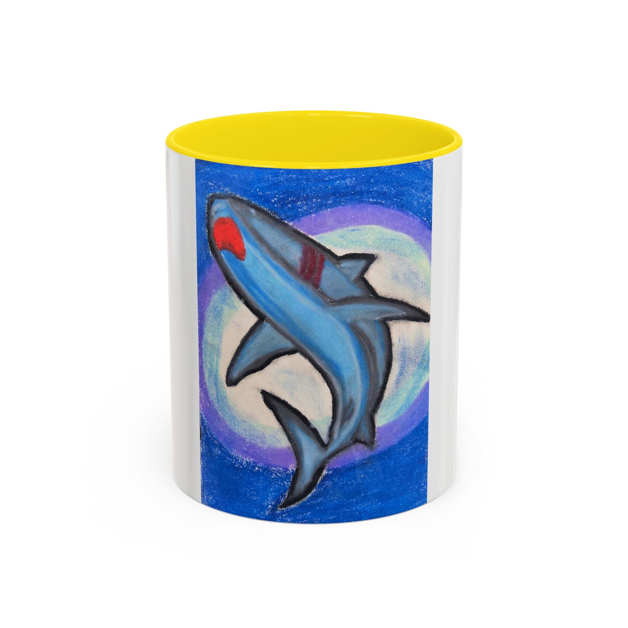 Shark Moon Accent Coffee Mug