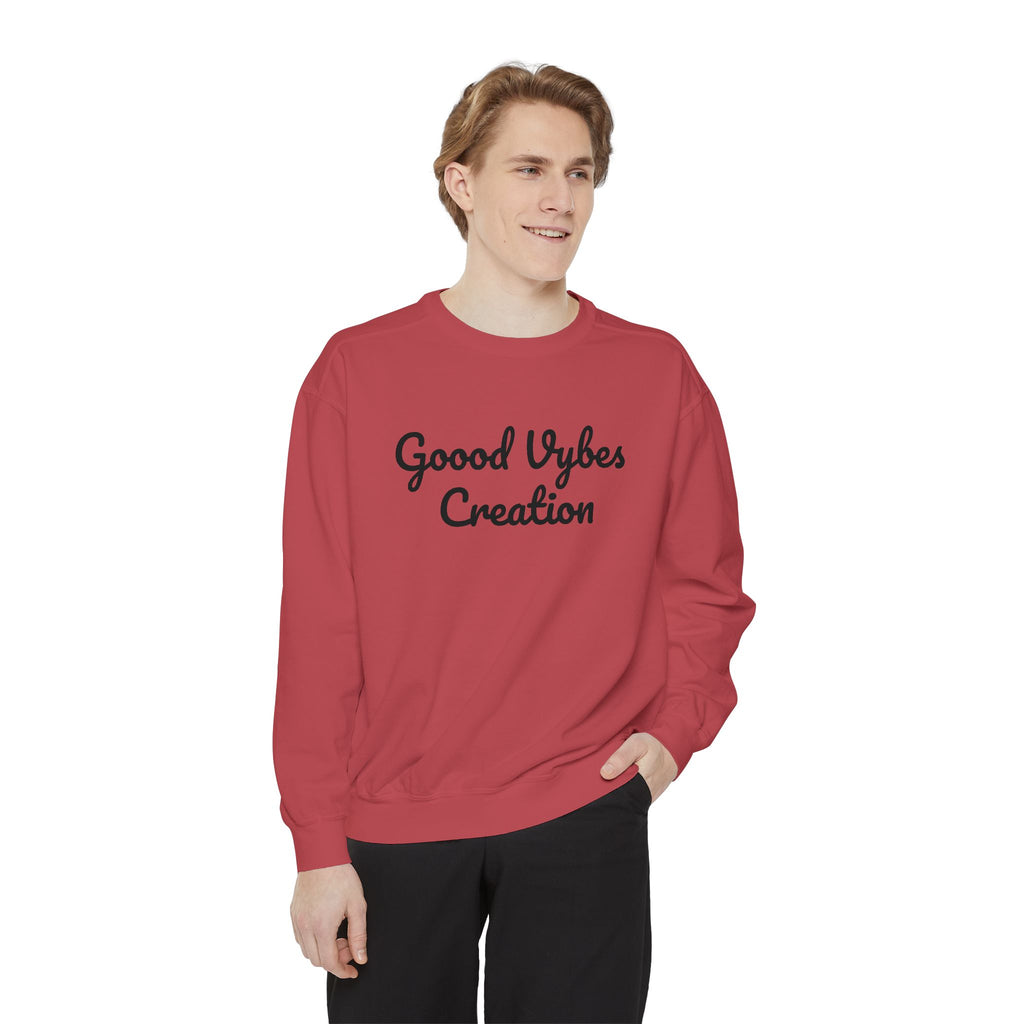 Good Vybеs Creation Sweatshirt — "Stay Vybin" Crewneck