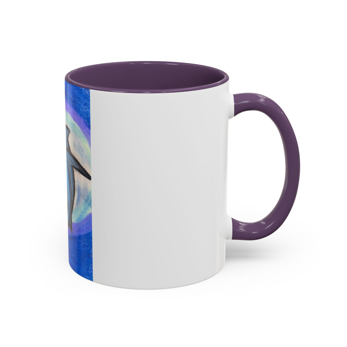 Shark Moon Accent Coffee Mug
