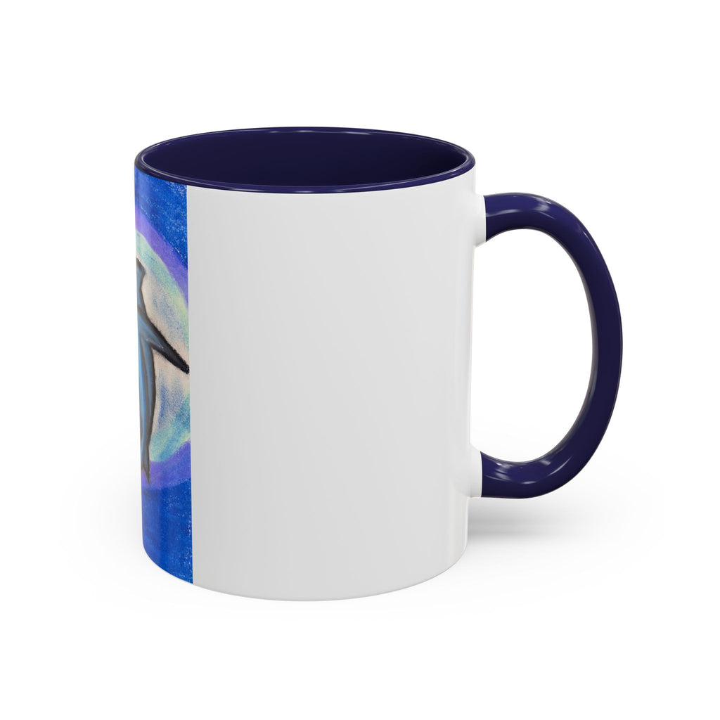 Shark Moon Accent Coffee Mug
