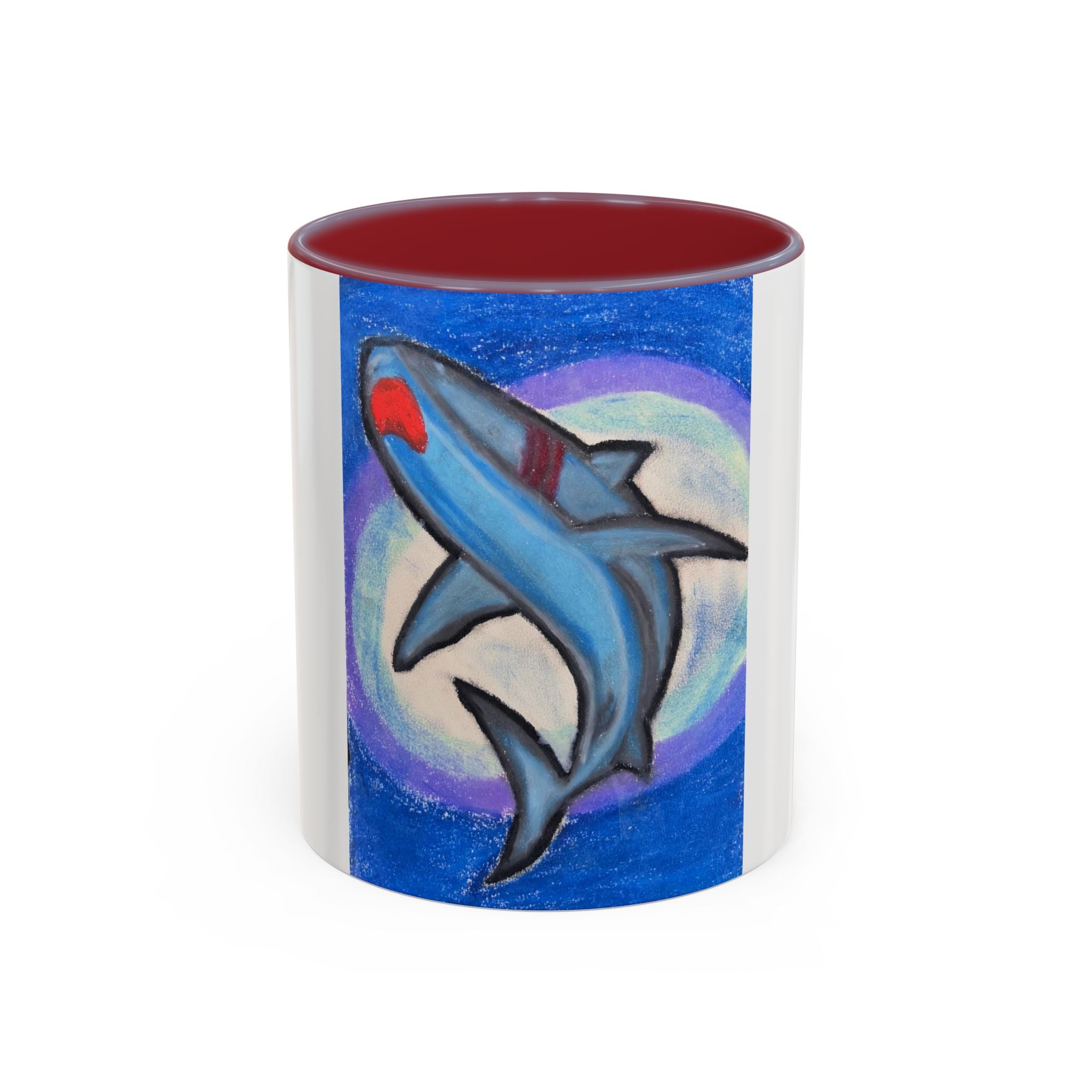 Shark Moon Accent Coffee Mug