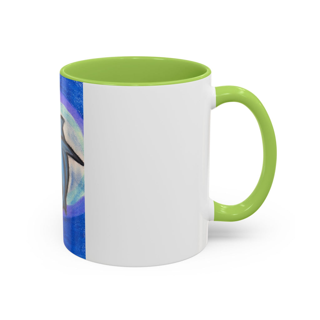 Shark Moon Accent Coffee Mug