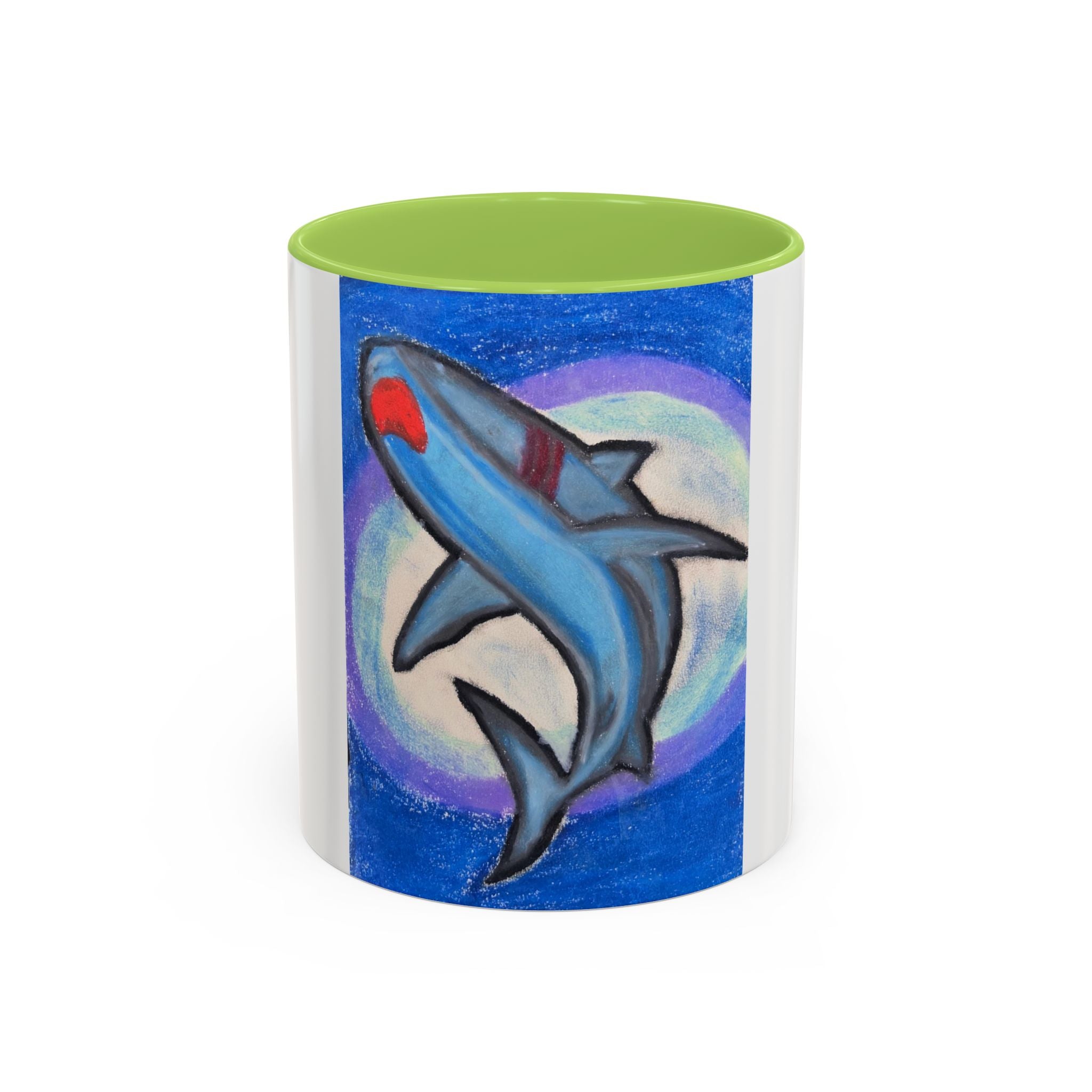 Shark Moon Accent Coffee Mug