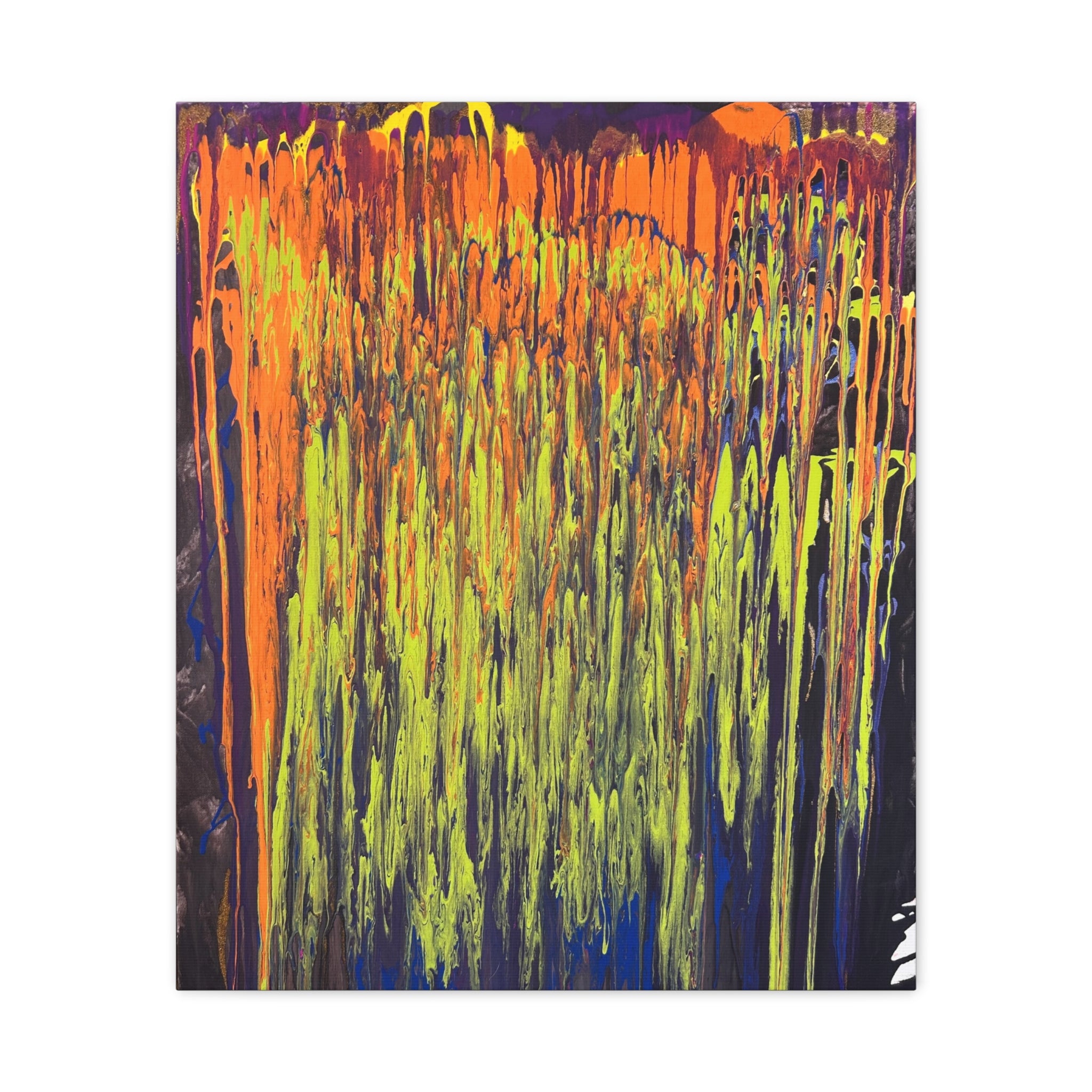 The MeltDown painting Canvas Print — Wall Art