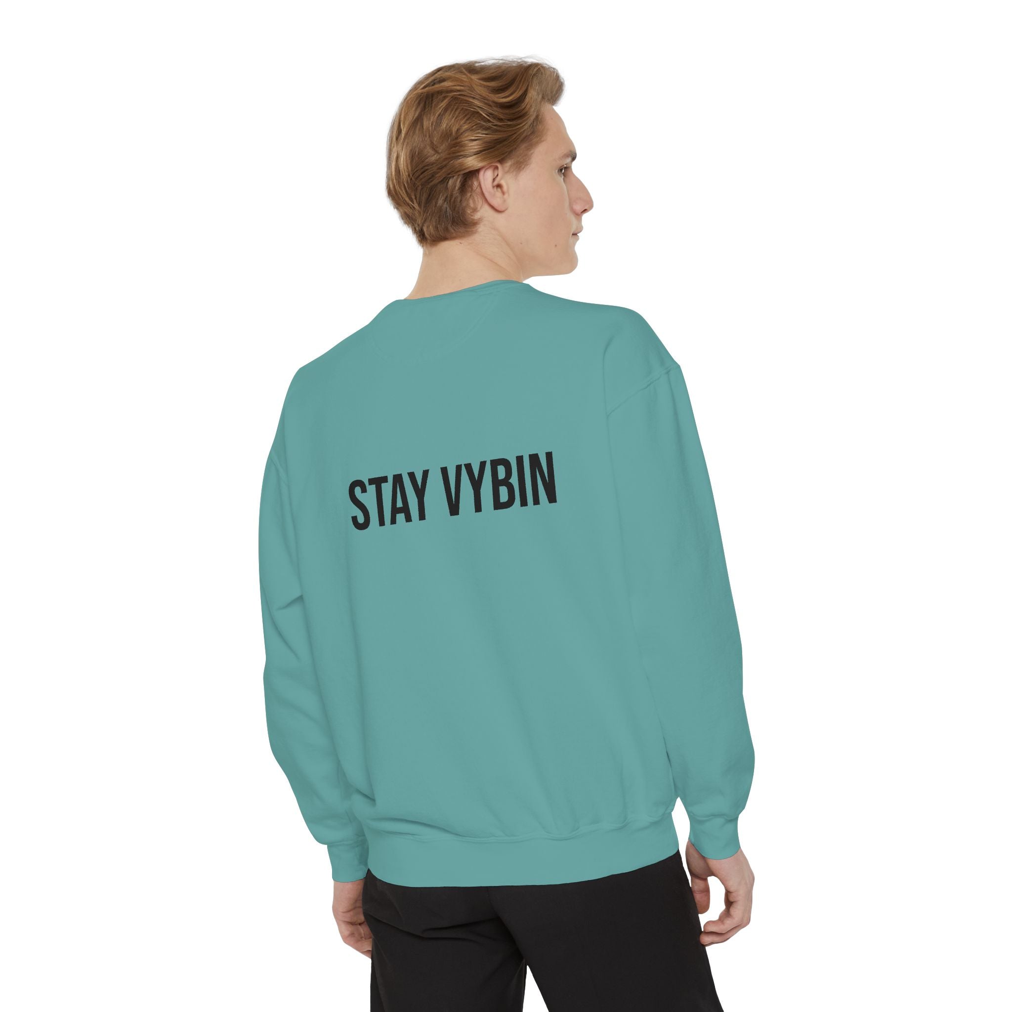 Good Vybеs Creation Sweatshirt — "Stay Vybin" Crewneck