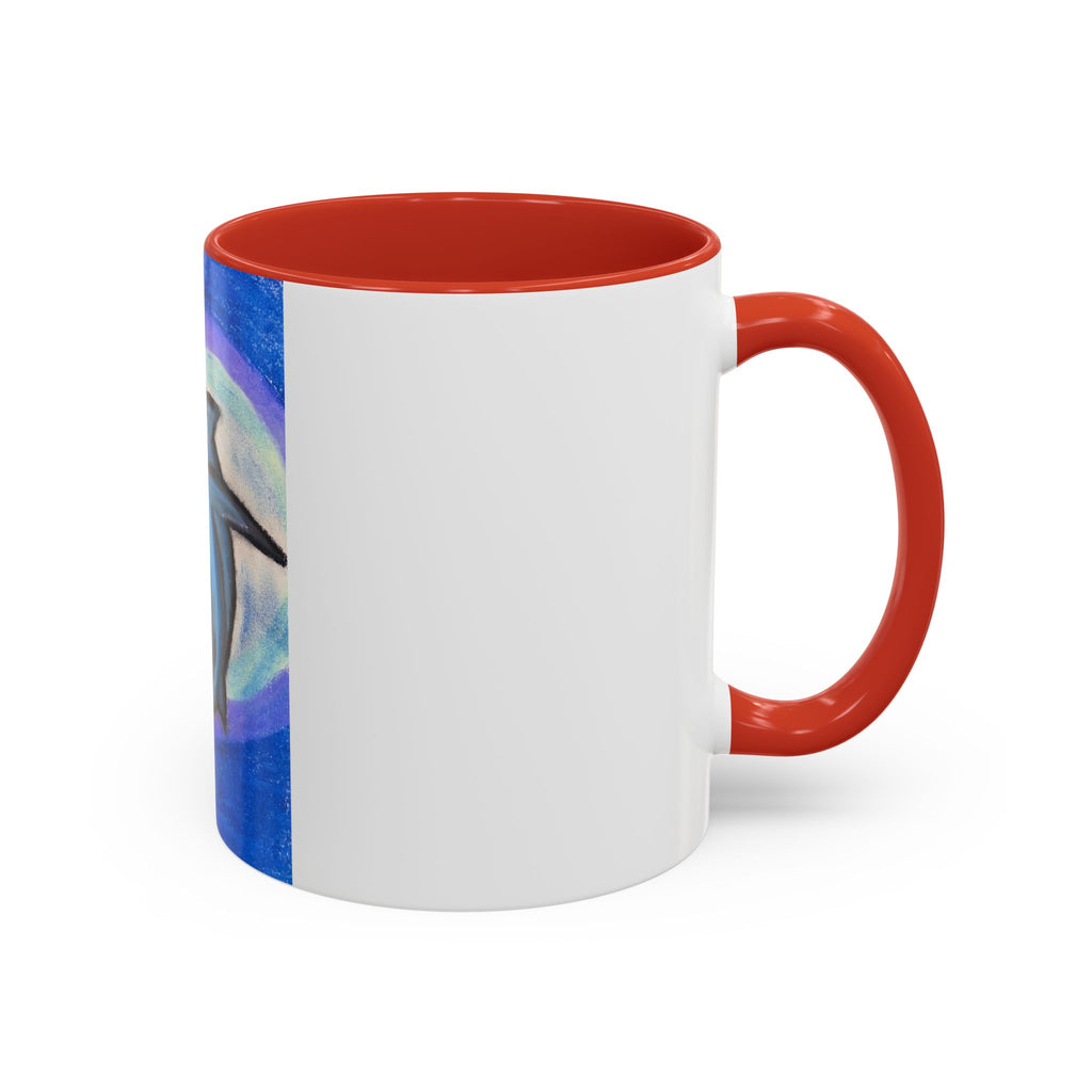 Shark Moon Accent Coffee Mug