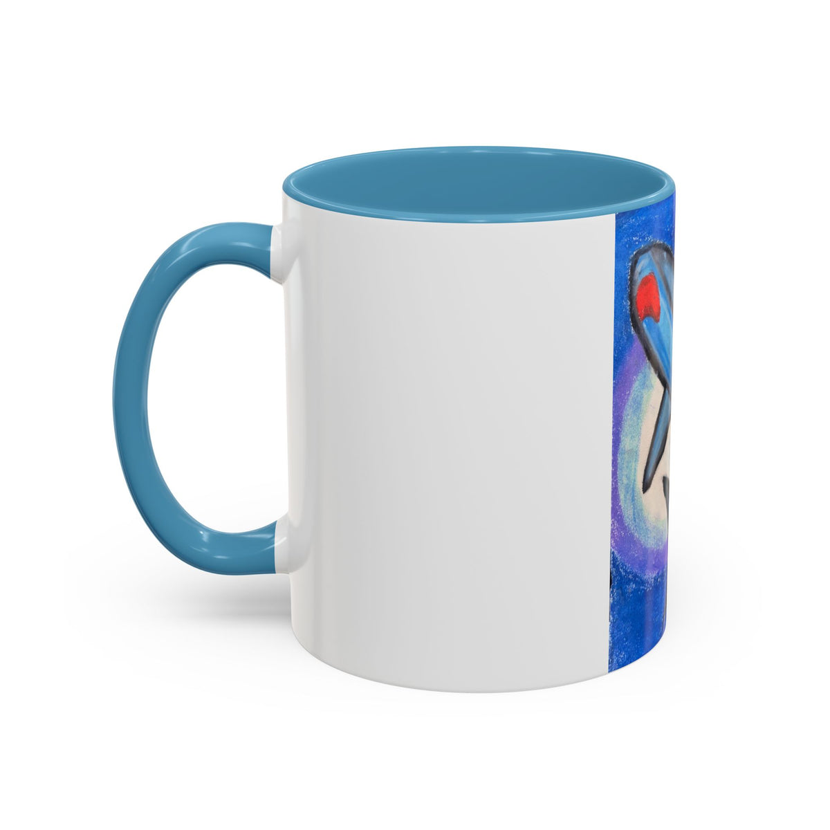 Shark Moon Accent Coffee Mug